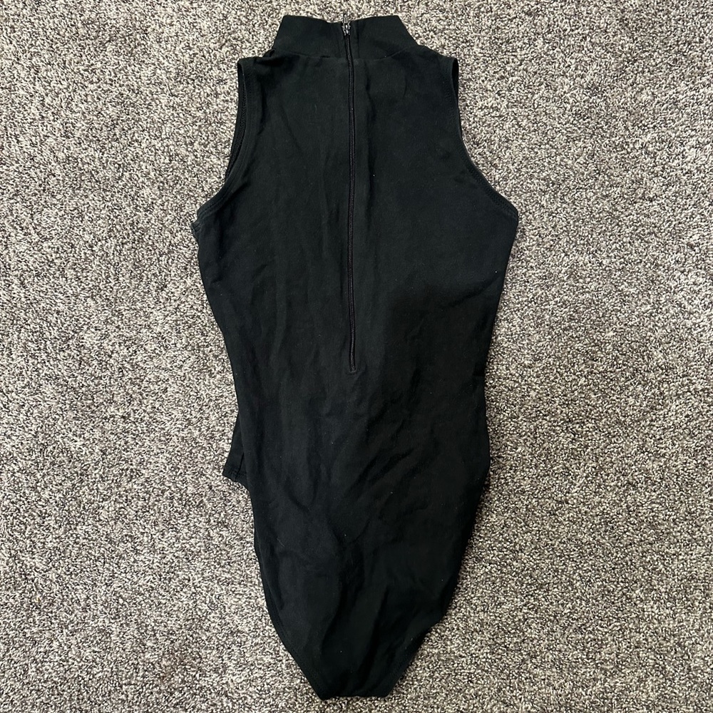 Baltogs S Black Mockneck Ballet Leo